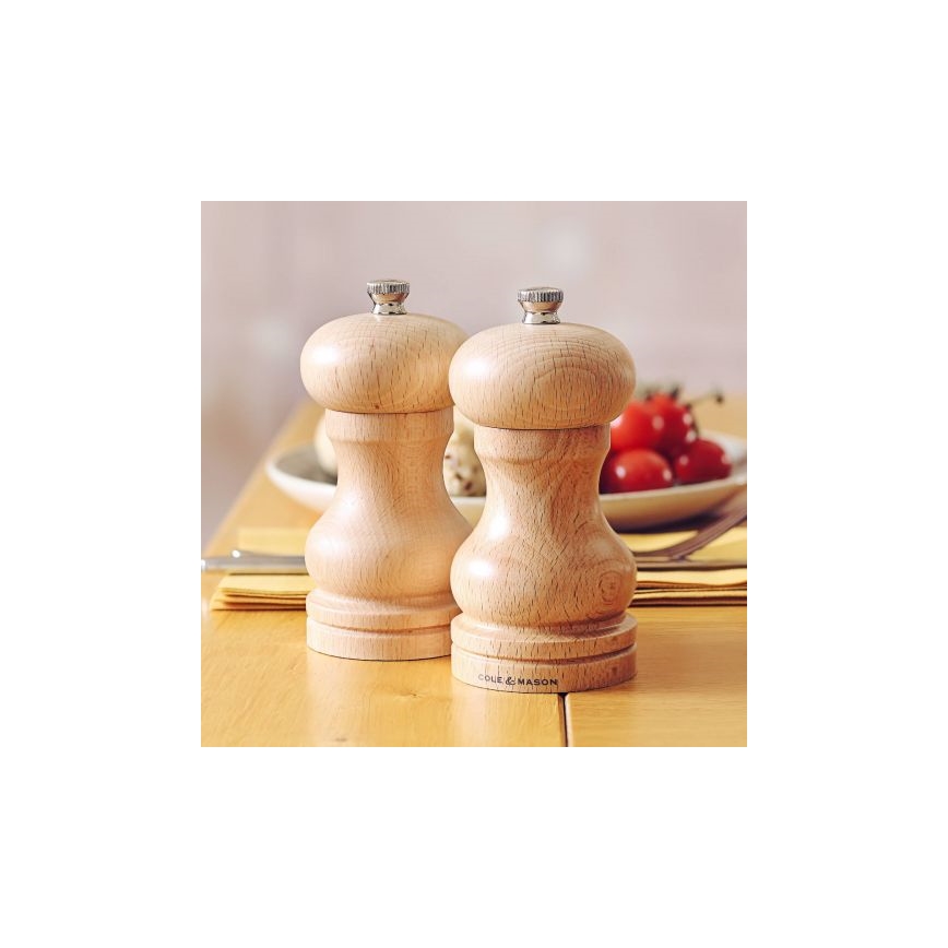 Cole&Mason - Pfeffermühle CAPSTAN BEECH Buche 12 cm