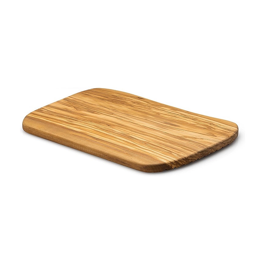 Continenta C4990 – Küchenschneidebrett für Brot 37x25 cm Olivenholz