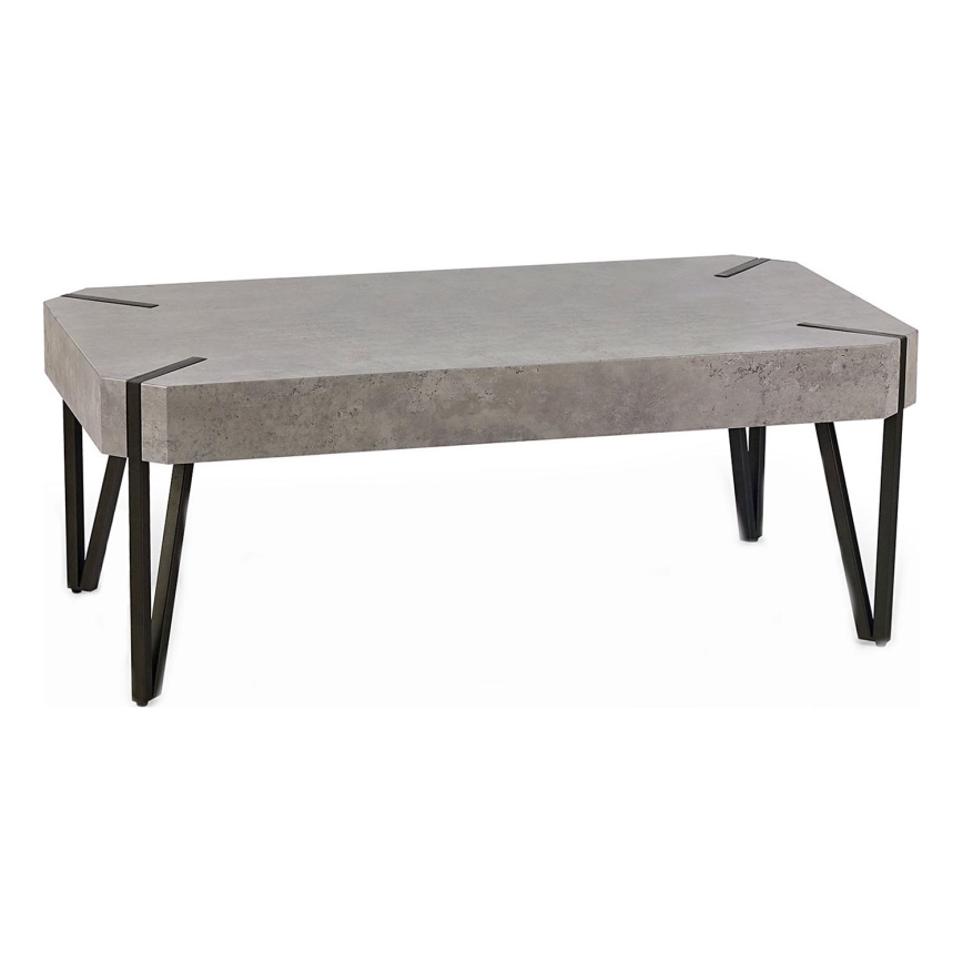 Couchtisch EMILY 42x110 cm Beton