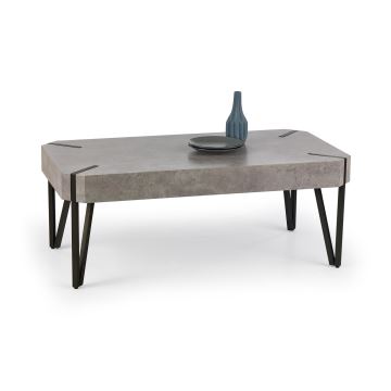 Couchtisch EMILY 42x110 cm Beton