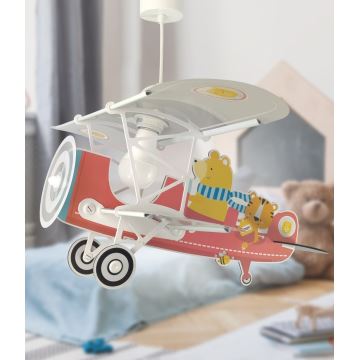 Dalber 54572 - Hängeleuchte für Kinder LITTLE TEDDY 1xE27/15W/230V