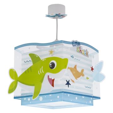 Dalber 63472 - Kinder-Kronleuchter BABY SHARK 1xE27/60W/230V