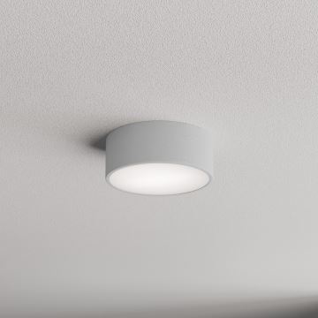 Deckenleuchte für Badezimmer CLEO 1xE27/24W/230V d 20 cm grau IP54