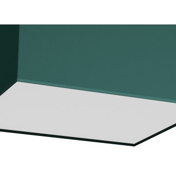 Deckenleuchte VERDE 3xE27/60W/230V 50x50 cm grün