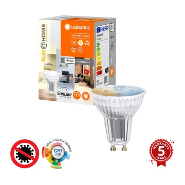 Dimmbare antibakterielle LED-Glühbirne PAR16 GU10/4,9W/230V Wi-Fi - Ledvance