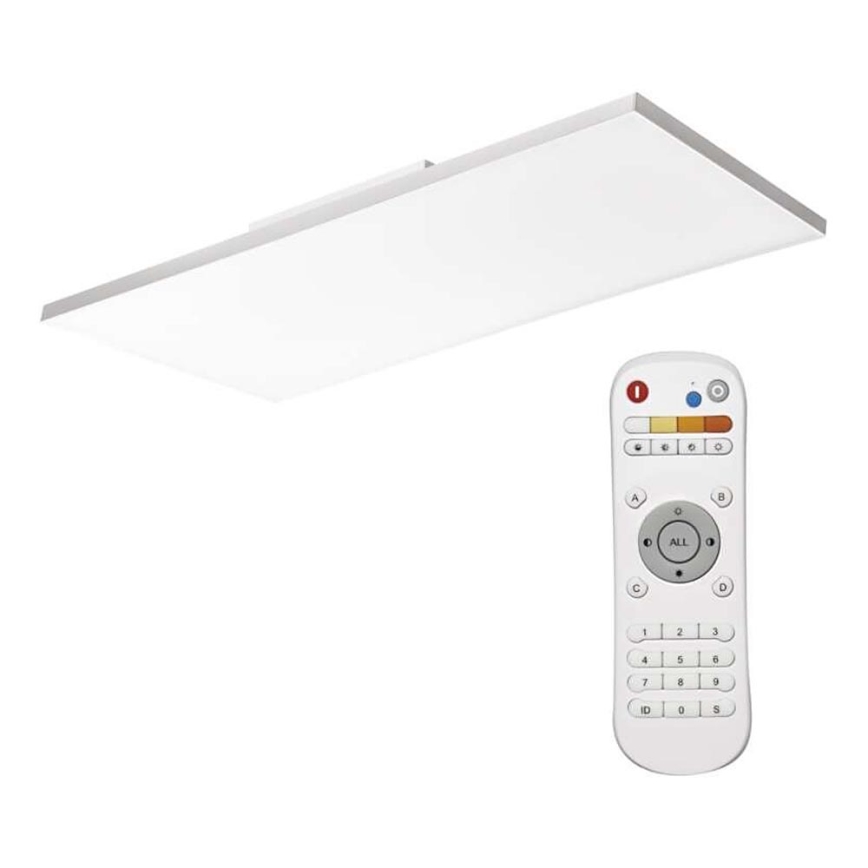 Dimmbare LED-Deckenleuchte LED/24W/230V 2700K-6000K rechteckig CRI 95 + Fernbedienung