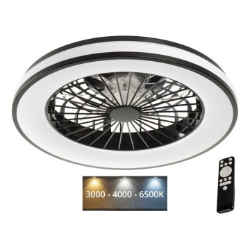 Dimmbare LED-Deckenleuchte mit Ventilator PLAVE 48W/230V 3000/4000/6500K + Fernbedienung