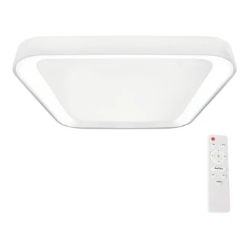 Dimmbare LED-Deckenleuchte QUADRO LED/38W/230V 3000-6000K weiß + Fernbedienung