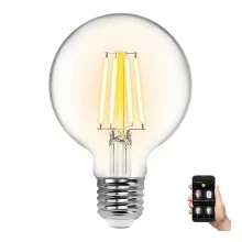Dimmbare LED-Glühbirne FILAMENT G80 E27/6W/230V 2700-6500K Wi-Fi - Aigostar