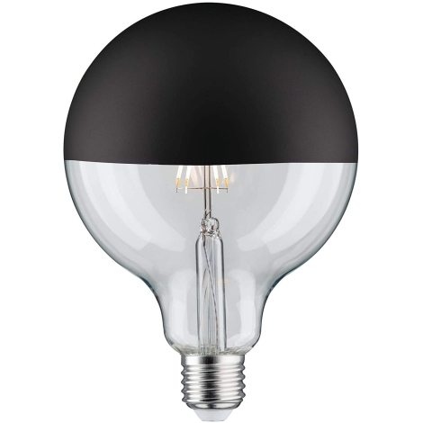 28679 E27/6,5W/230V spiegelnder, Paulmann | mit – Abdeckung sphärischer Dimmbare LED-Glühbirne Beleu