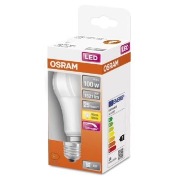 Dimmbare LED-Glühbirne SUPERSTAR E27/14W/230V 2700K - Osram