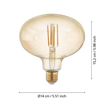 Dimmbare LED-Glühbirne VINTAGE E27/4W/230V 2200K - Eglo 12596