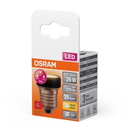 Dimmbare LED-Glühlampe E27/3,5W/230V 2700K - Osram