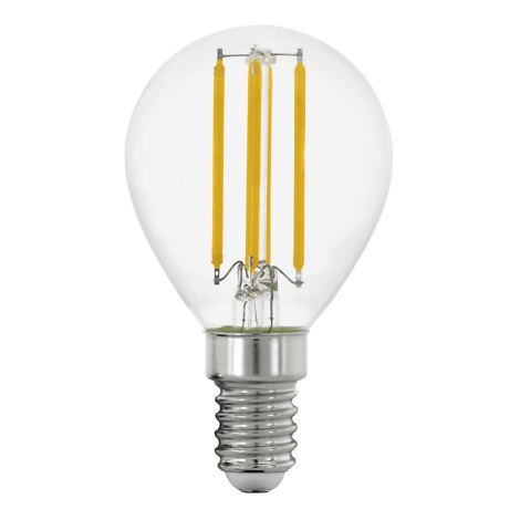 Dimmbare LED-Glühlampe VINTAGE P45 E14/4,5W/230V 2700K - Eglo 12543