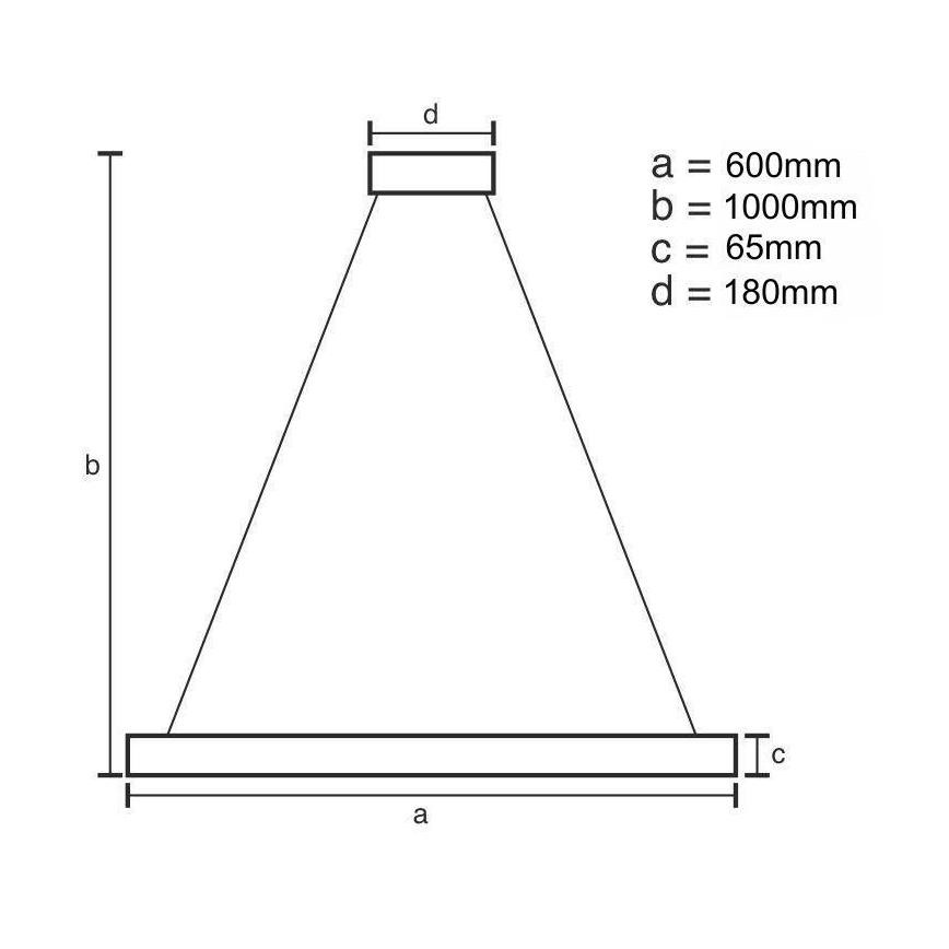 Dimmbarer LED-Kristallkronleuchter an Schnur LED/40W/230V 3000-6500K Chrom + Fernbedienung