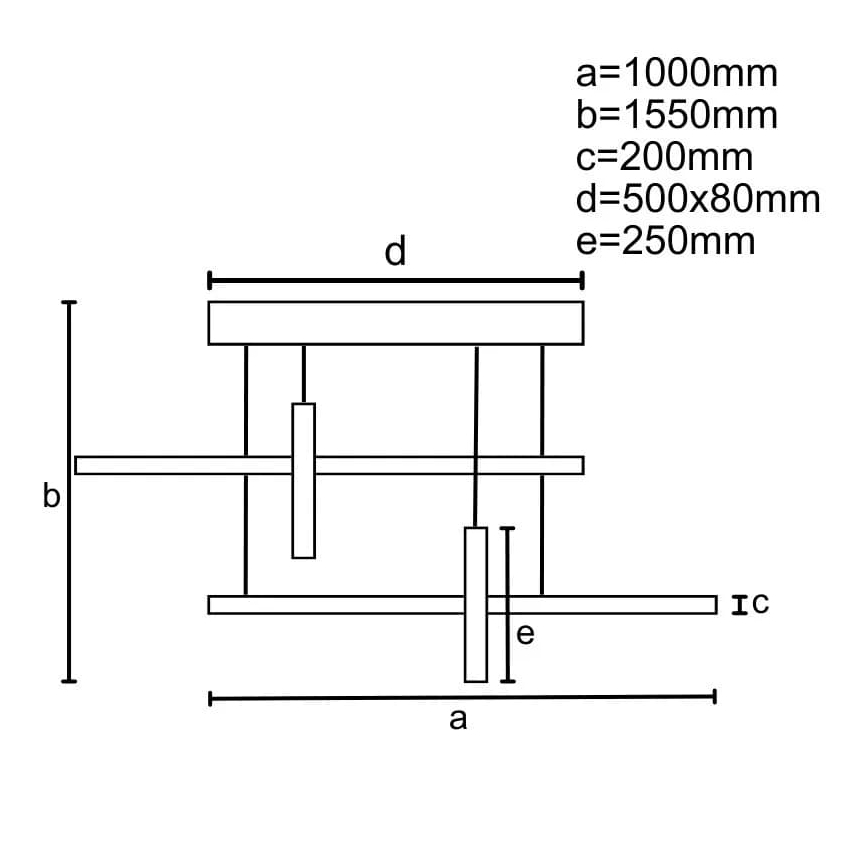 Dimmbare LED-Hängeleuchte an Schnur LED/70W/230V 3000-6500K + Fernbedienung