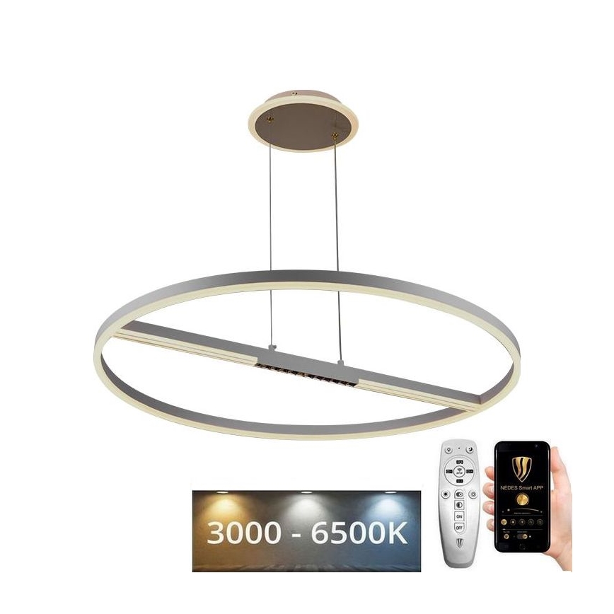 Dimmbare LED-Hängeleuchte LED/95W/230V 3000-6500K + Fernbedienung