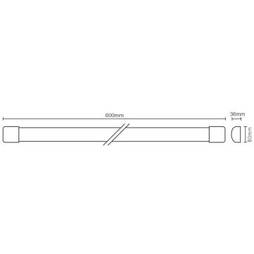 Dimmbare LED-Küchenunterbauleuchte mit Sensor LED/20W/230V 4000K IP40