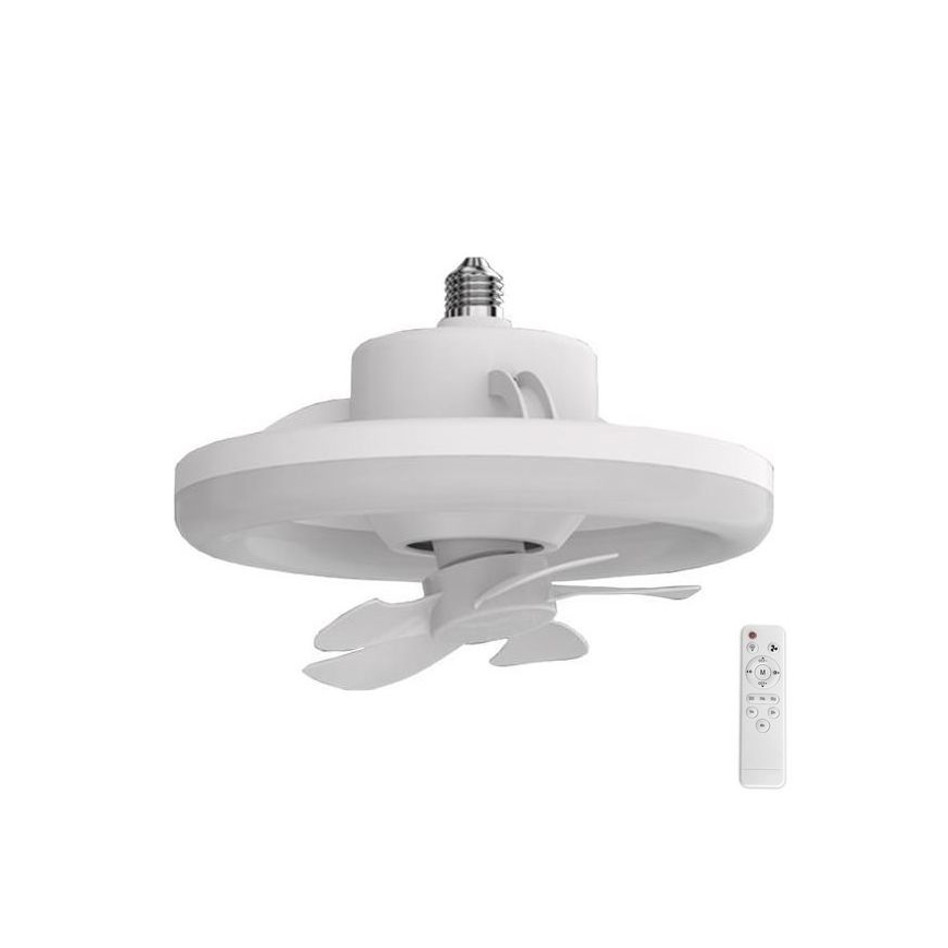 Dimmbare LED-Leuchte mit Ventilator LED/30W/230V 3000-6500K weiß + Fernbedienung