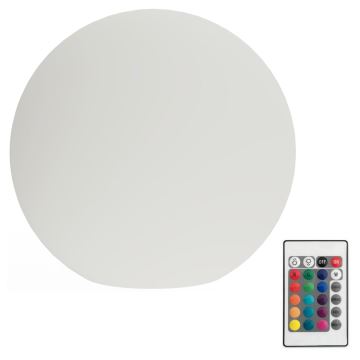 Dimmbare LED-RGB-Außenleuchte GLOBO 1xE27/8,5W/230V d 60 cm IP44 + Fernbedienung