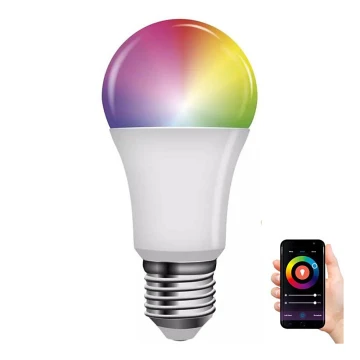 Dimmbare LED-RGB-Glühbirne GoSmart A60 E27/11W/230V 2700-6500K Wi-Fi Tuya