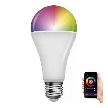 Dimmbare LED-RGB-Glühbirne GoSmart A65 E27/14W/230V 2700-6500K Tuya