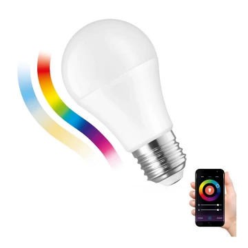 Dimmbare LED-RGBW-Glühbirne A60 E27/13W/230V 2700-6500K Wi-Fi Tuya