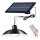 Dimmbare LED-Solar-Hängeleuchte an Schnur LED/1,8W/3,7V IP44 6500K 800 mAh + Fernbedienung