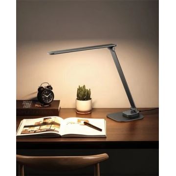 Dimmbare LED-Tischleuchte mit USB LED/7,5W/230V 3000K/4000K/5500K anthrazit