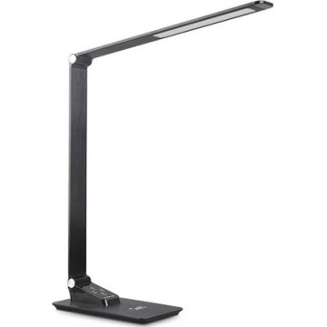 Dimmbare LED-Tischleuchte mit USB LED/7W/230V 3000K/4000K/5500K schwarz