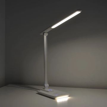 Dimmbare LED-Tischleuchte mit USB LED/9W/230V 3000K/4000K/5500K weiß