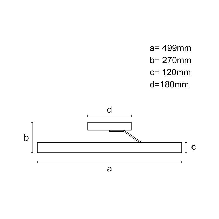 Dimmbarer LED-Kristall-Aufbaukronleuchter LED/75W/230V 3000-6500K weiß + Fernbedienung