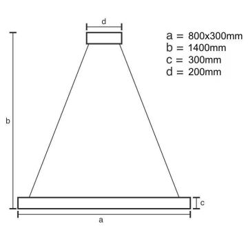 Dimmbarer LED-Kristallkronleuchter an Schnur LED/110W/230V 3000-6500K golden + Fernbedienung