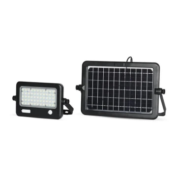 Dimmbarer LED-Solarstrahler mit Sensor LED/10W/3,7V 4000K IP65 + USB-Anschluss