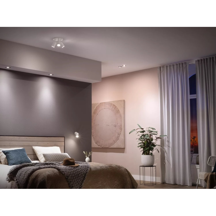 Dimmbares LED-Leuchtmittel Philips Hue WHITE AMBIANCE GU10/4,2W/230V 2200-6500K