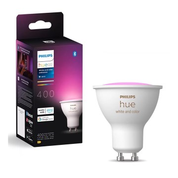 Dimmbares LED-RGBW-Leuchtmittel Philips Hue White And Color Ambiance GU10/4,2W/230V 2000-6500K