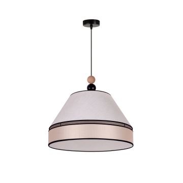 Duolla - Hängeleuchte an Schnur AVIGNON 1xE27/15W/230V d 50 cm beige