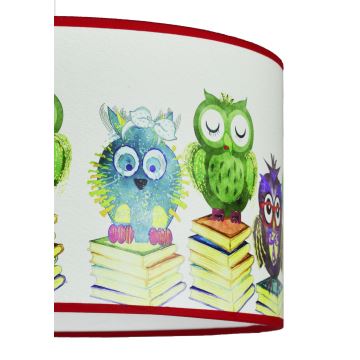 Duolla - Kinder-Kronleuchter auf einer Litze OWL 1xE27/15W/230V