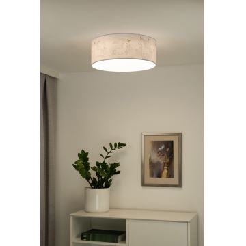 Duolla - LED-Deckenbeleuchtung für Kinder CORTINA LED/26W/230V d 40 cm 4000K