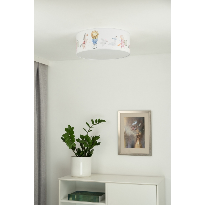 Duolla - LED-Deckenbeleuchtung für Kinder CORTINA LED/26W/230V d 40 cm 4000K