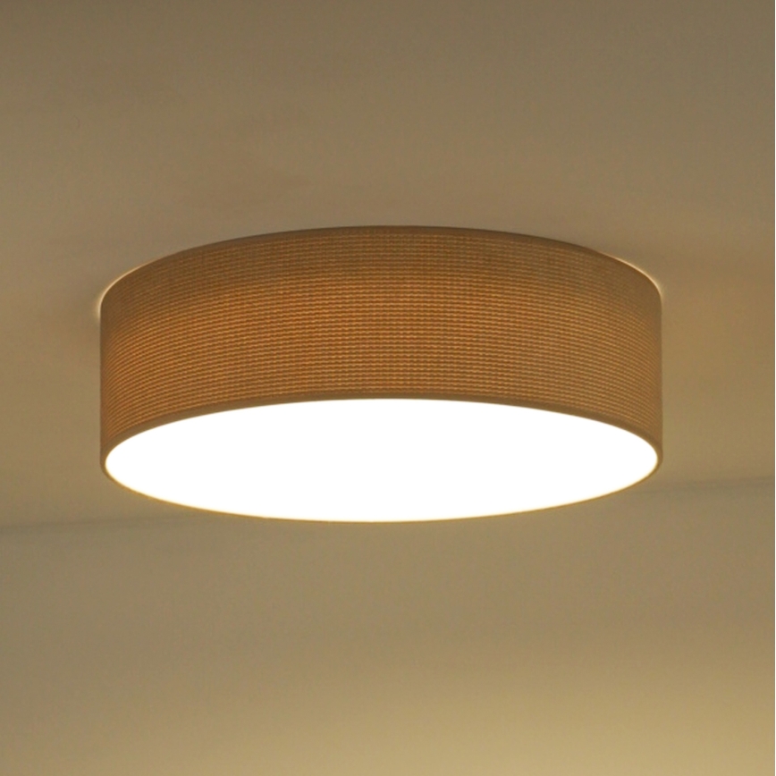 Duolla - LED-Deckenleuchte CORTINA LED/26W/230V d 30 cm beige