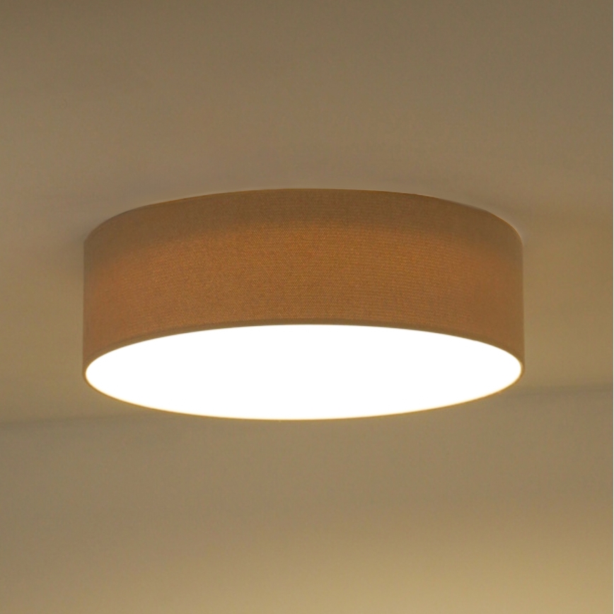 Duolla - LED-Deckenleuchte CORTINA LED/26W/230V d 30 cm beige