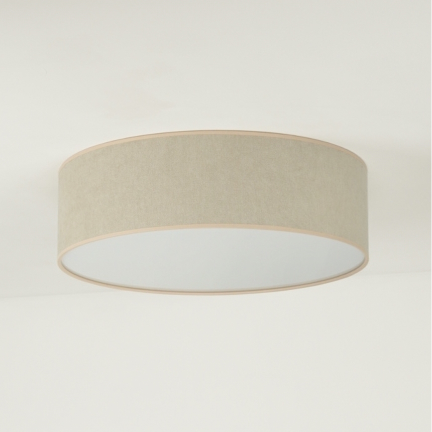 Duolla - LED-Deckenleuchte CORTINA LED/26W/230V d 30 cm beige