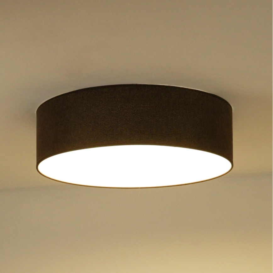 Duolla - LED-Deckenleuchte CORTINA LED/26W/230V d 30 cm braun