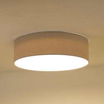 Duolla - LED-Deckenleuchte CORTINA LED/26W/230V d 30 cm grau