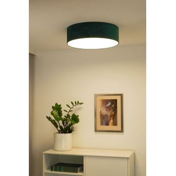 Duolla - LED-Deckenleuchte CORTINA LED/26W/230V d 30 cm grün