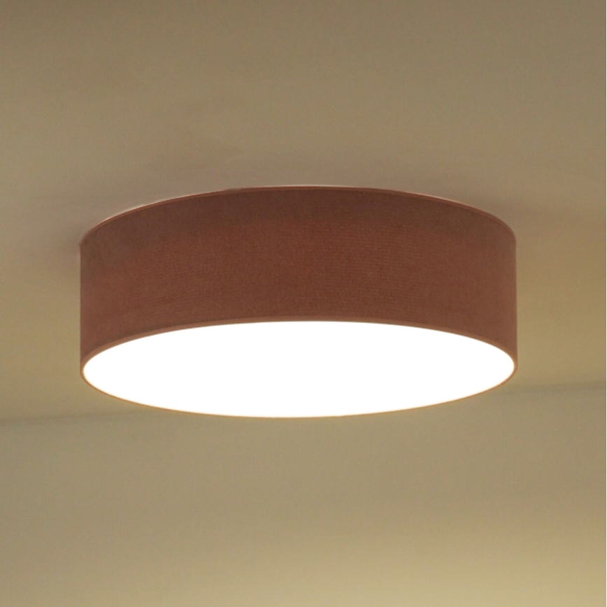 Duolla - LED-Deckenleuchte CORTINA LED/26W/230V d 30 cm rosa