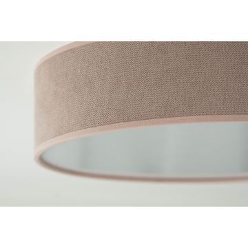 Duolla - LED-Deckenleuchte CORTINA LED/26W/230V d 30 cm rosa