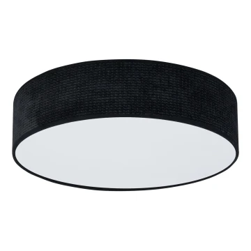 Duolla - LED-Deckenleuchte CORTINA LED/26W/230V d 30 cm schwarz