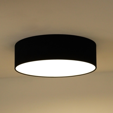 Duolla - LED-Deckenleuchte CORTINA LED/26W/230V d 30 cm schwarz